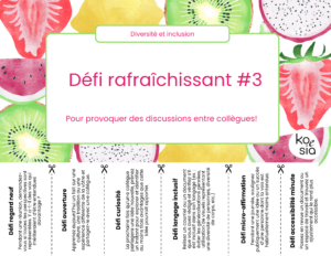 Défi rafraichissant